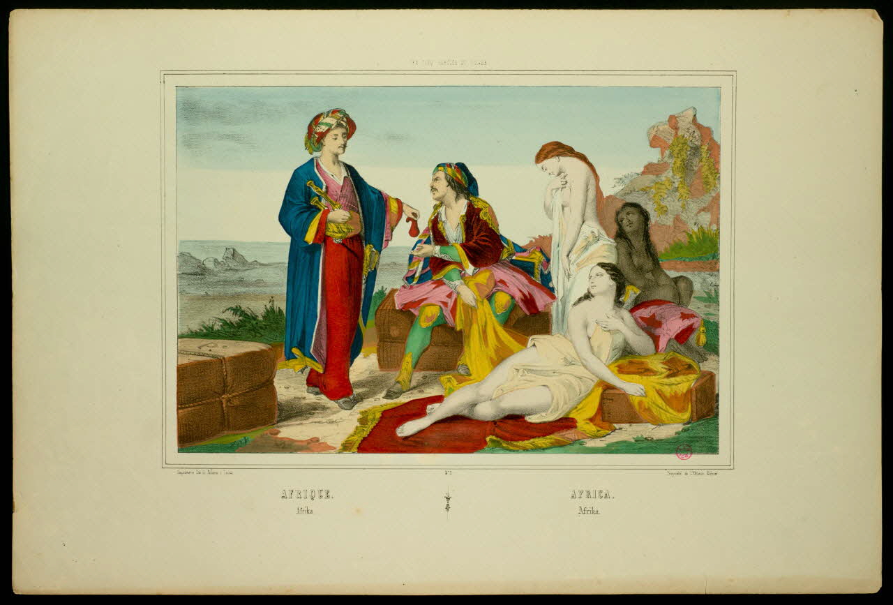 Maurin Charles ; Pellerin ; François Pellerin suite LES CINQ PARTIES DU MONDE  AFRIQUE. Lorraine, France 1877 1938.8.27 Photo