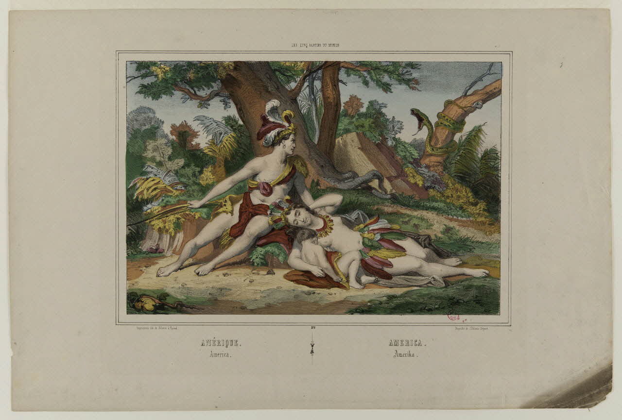 Pellerin ; François Pellerin suite LES CINQ PARTIES DU MONDE  AMERIQUE.  AMERICA. Lorraine, France 1877 1938.8.29 Photo