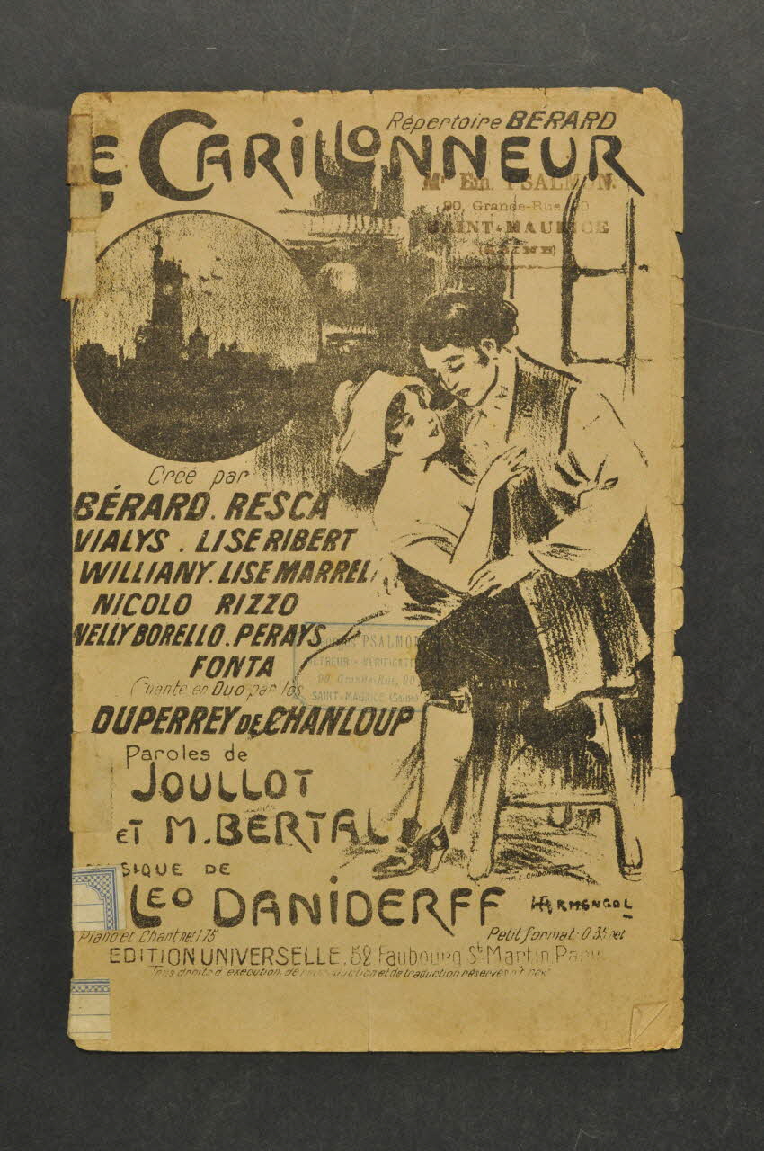 partition de musique petit format 1967.179.33 Photo Mucem