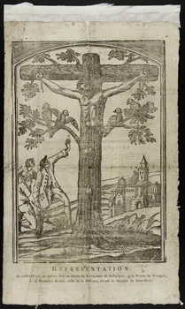 Pezant Vincent ; Bloquel-Gallier Charles imagerie ancienne REPRESENTATION  Du CHRIST Rouen 1807-1814 1939.1.15 Photo