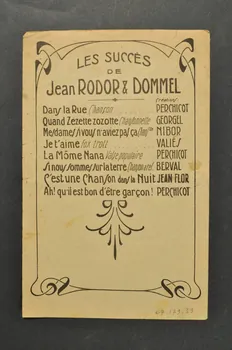 chanson petit format 1967.179.39  Photo Mucem