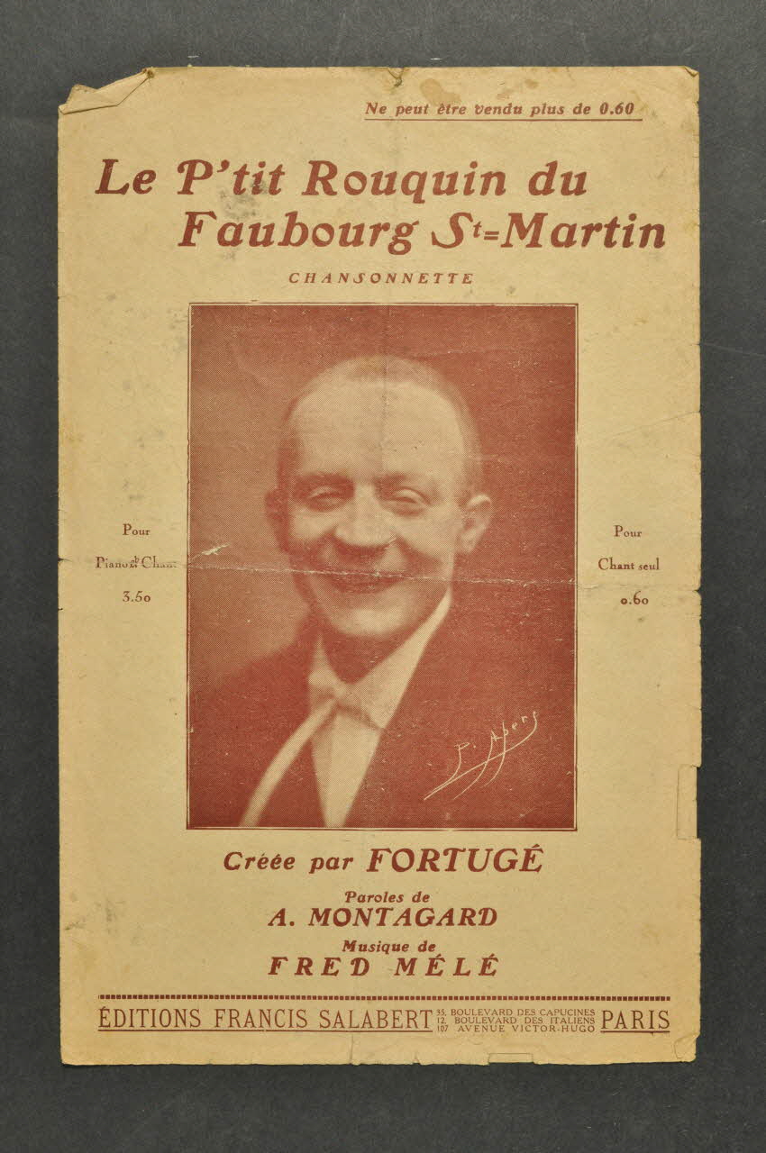 partition de musique petit format 1967.179.93 Photo Mucem