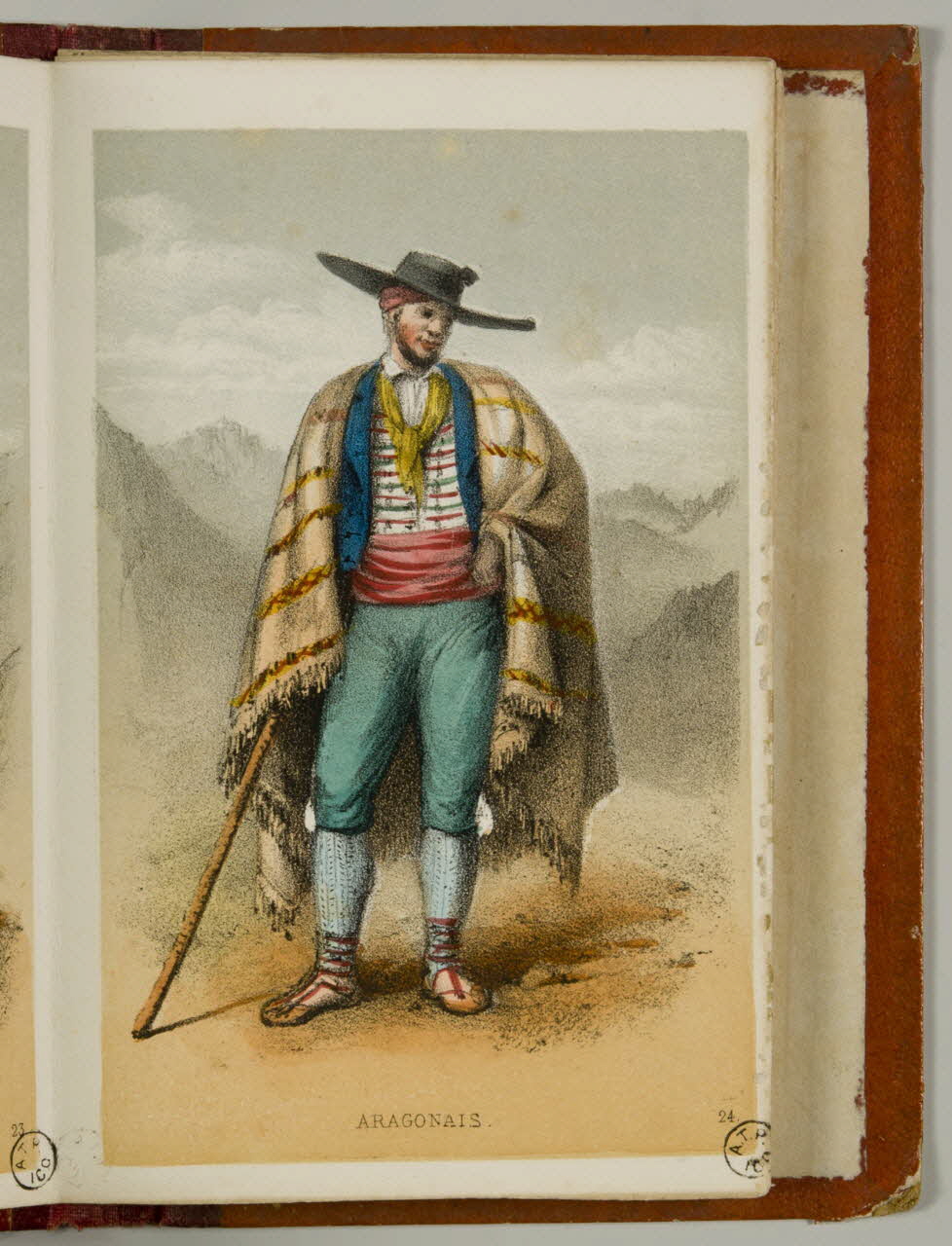 partie d'un ensemble d'estampes ARAGONAIS. 1941.21.24.12 Photo