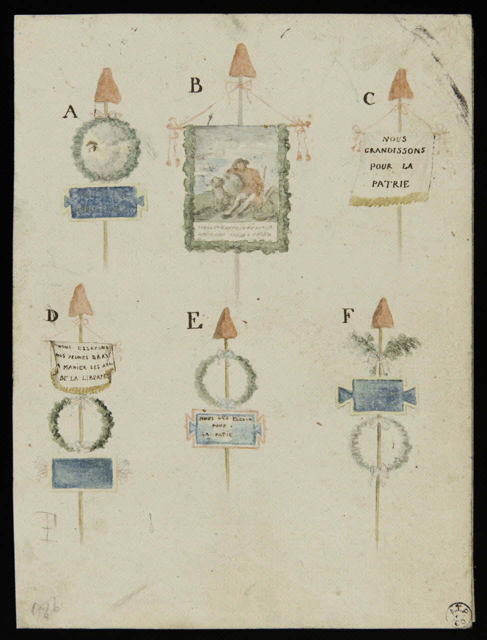 dessin Alphabet 1942.1.2  Photo