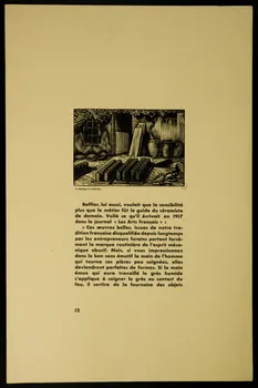 estampe Le séchage à l'extérieur. 1942.12.5.14 Photo