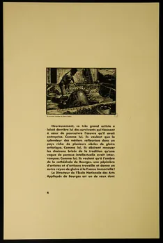 estampe Un premier battage de Henri Talbot. 1942.12.5.6  Photo