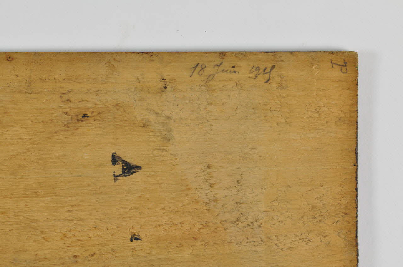 P Tazard ; Soldats 1914-1918 plaque 1915 1968.1.27 Photo Mucem