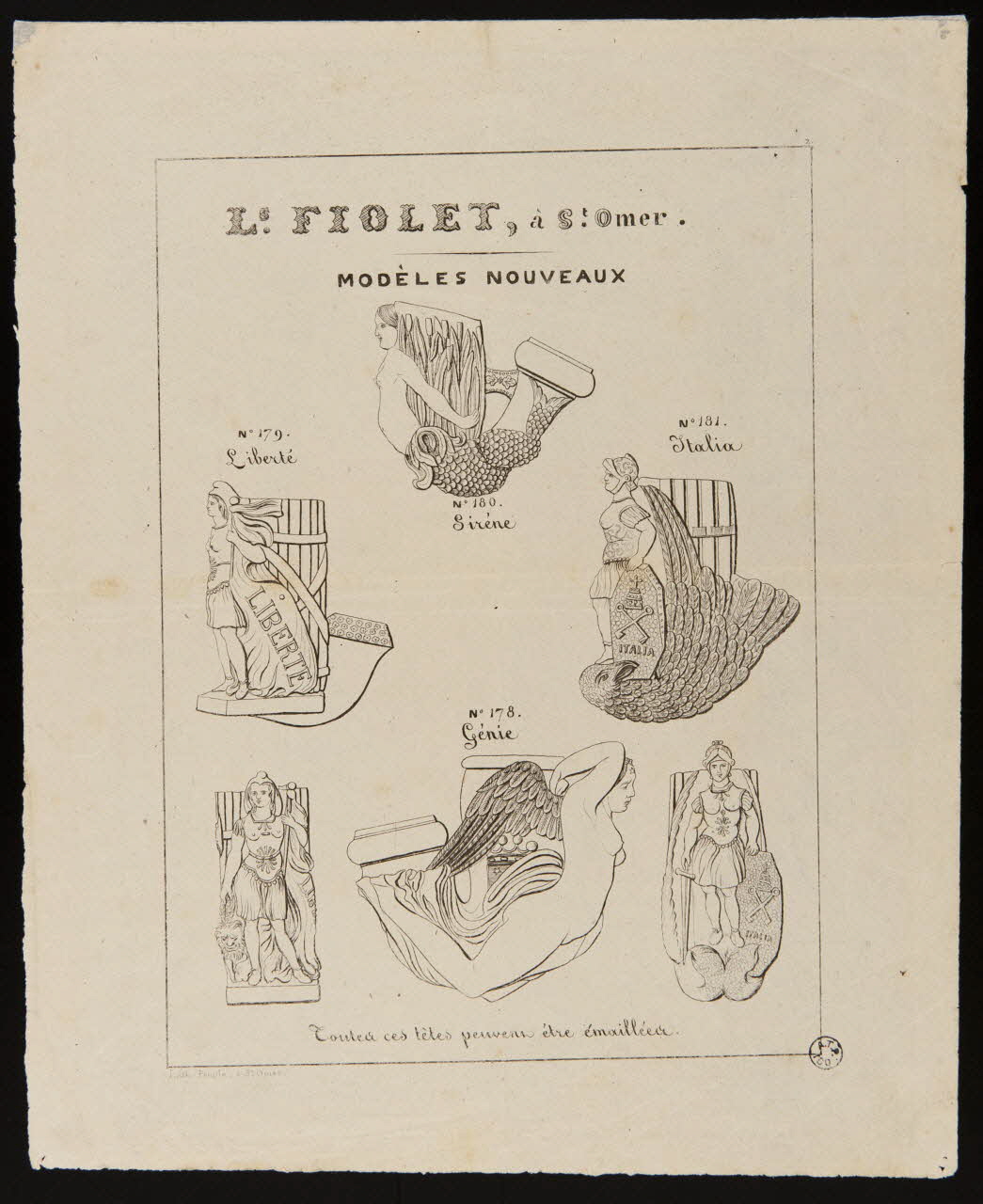 estampe MODELES NOUVEAUX 1942.23.3 Photo