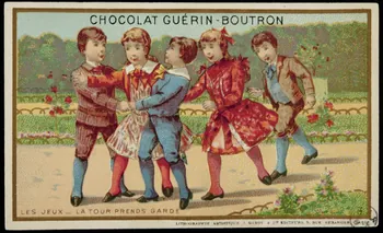 carte réclame LES JEUX - LA TOUR PRENDS GARDE 1942.26.120 Photo