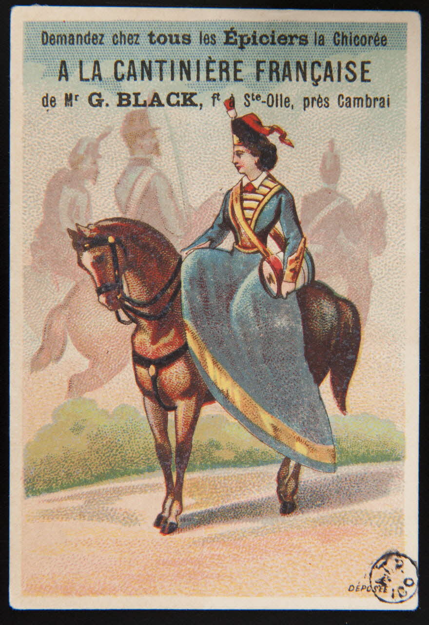 carte réclame Cavalière 1942.26.17 Photo
