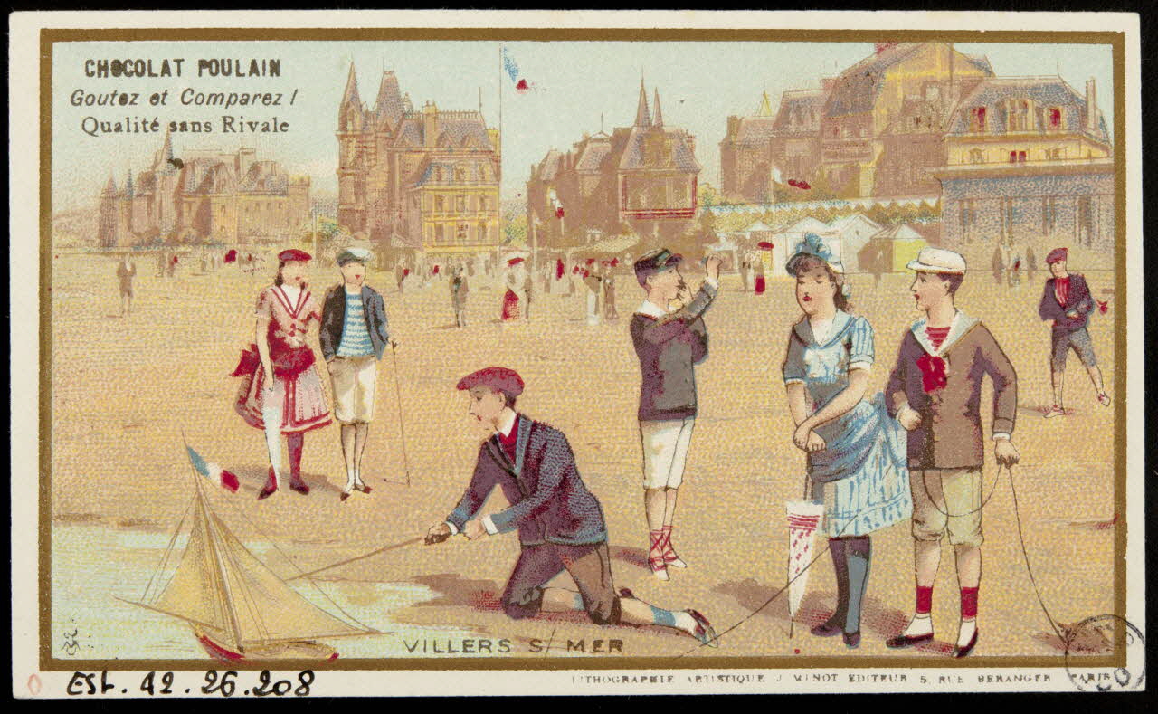 carte réclame VILLERS S MER 1942.26.208 Photo