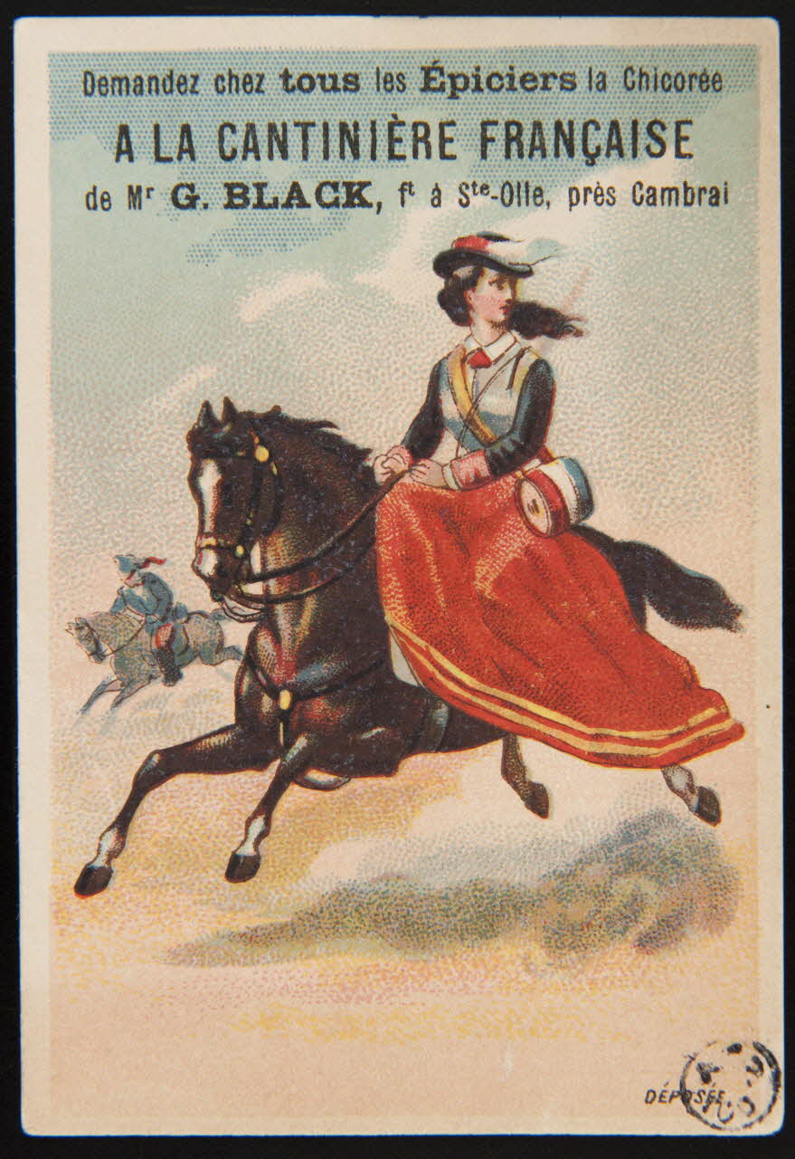 carte réclame Cavalière 1942.26.22 Photo