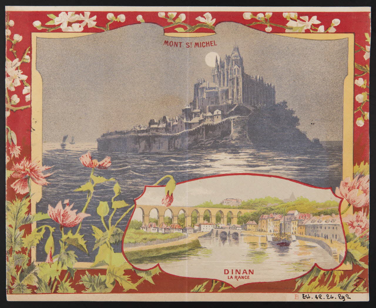 estampe MONT ST. MICHEL  DINAN 1942.26.292 Photo