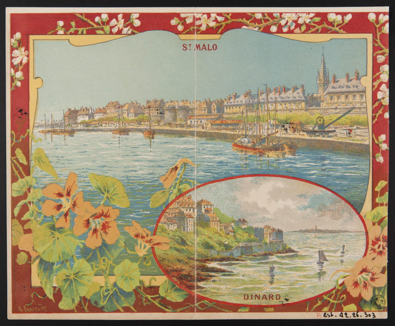 estampe ST. MALO  DINARD 1942.26.303 Photo