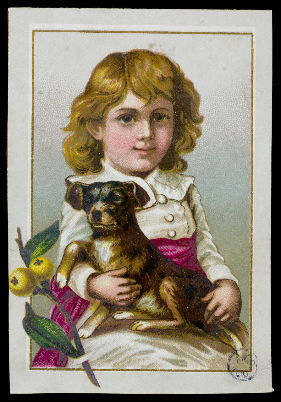 estampe Enfant et son chiot 1942.26.362 Photo