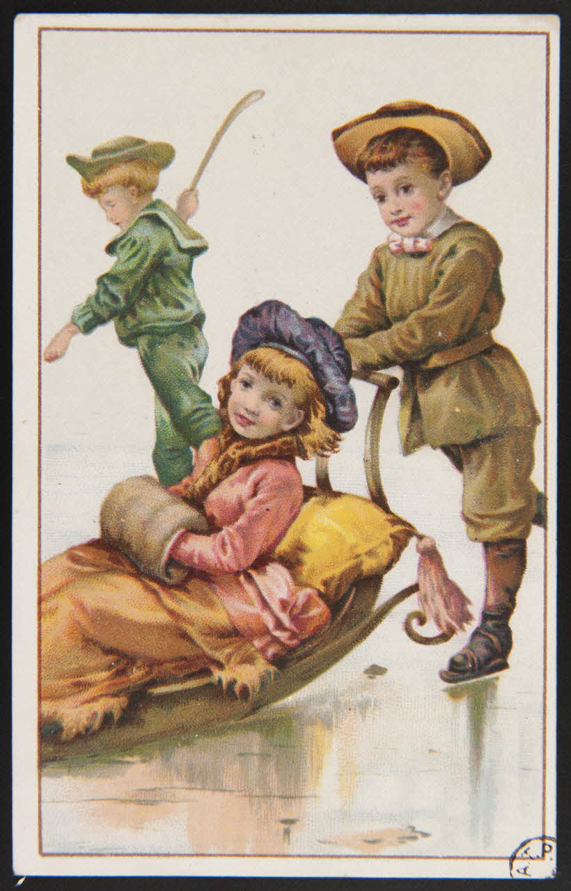 A. Gombert carte réclame chromo 1890-1914 1942.26.379 Photo