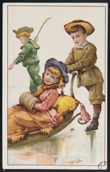 A. Gombert carte réclame chromo 1890-1914 1942.26.379 Photo
