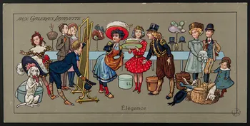 estampe Elégance 1942.26.427.2  Photo