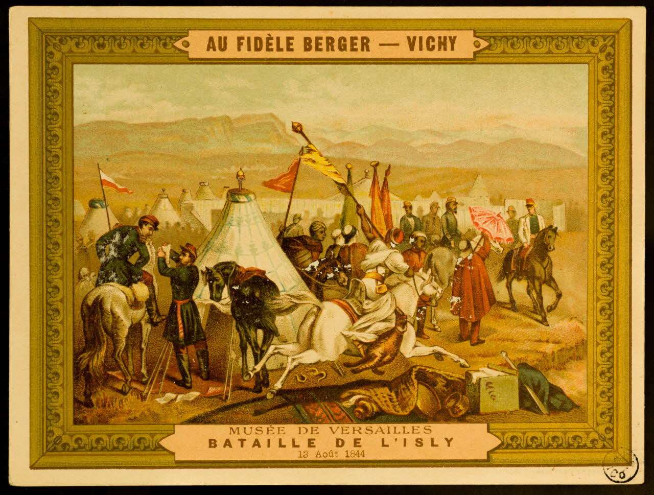 carte réclame BATAILLE DE L'ISLY 1942.26.459 Photo