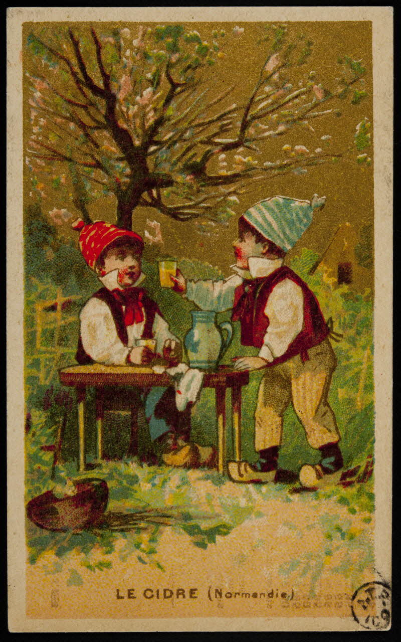 carte réclame chromo Dôle 1880-1900 1942.26.51 Photo