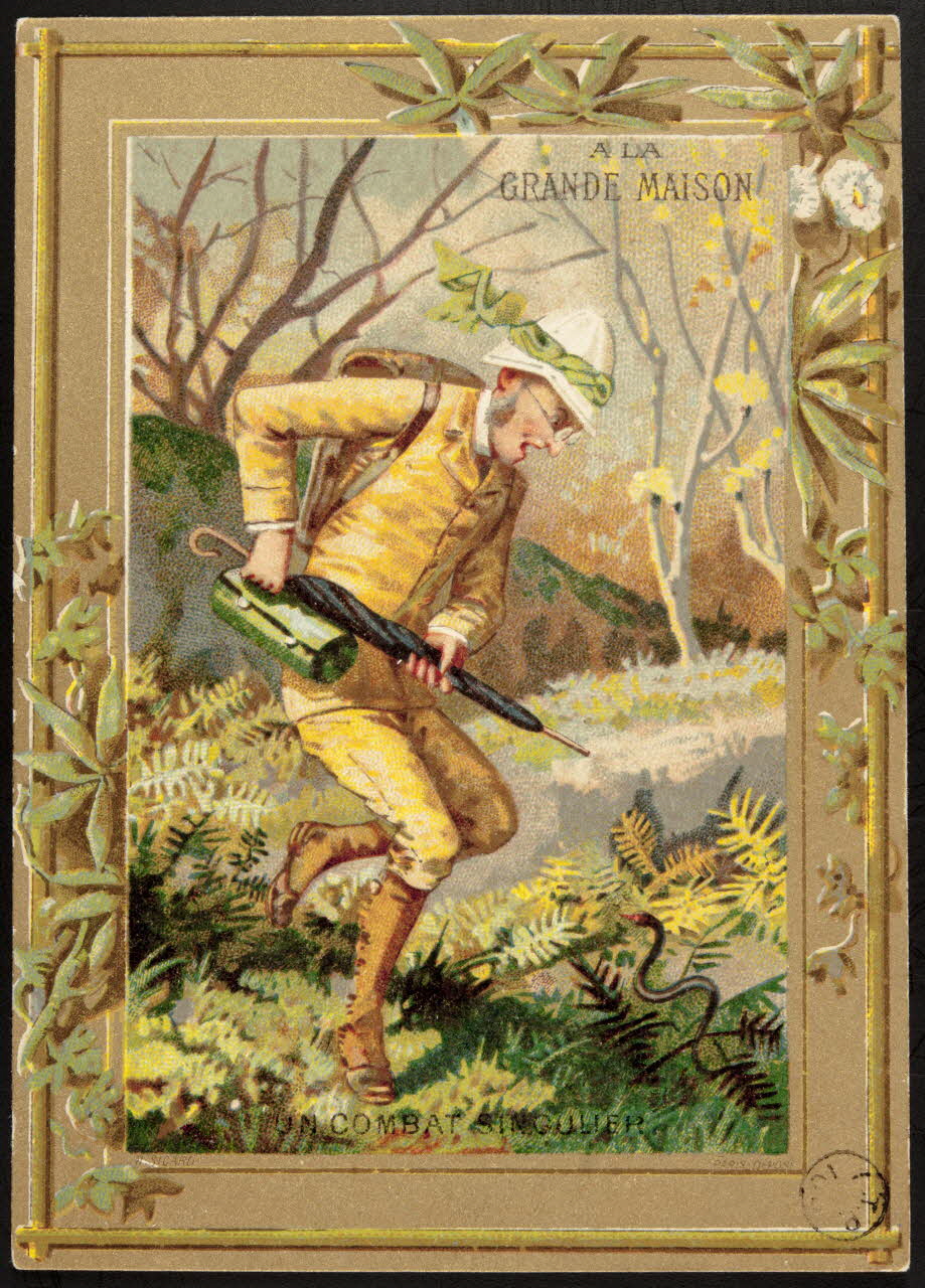 carte réclame UN COMBAT SINGULIER 1942.26.519 Photo