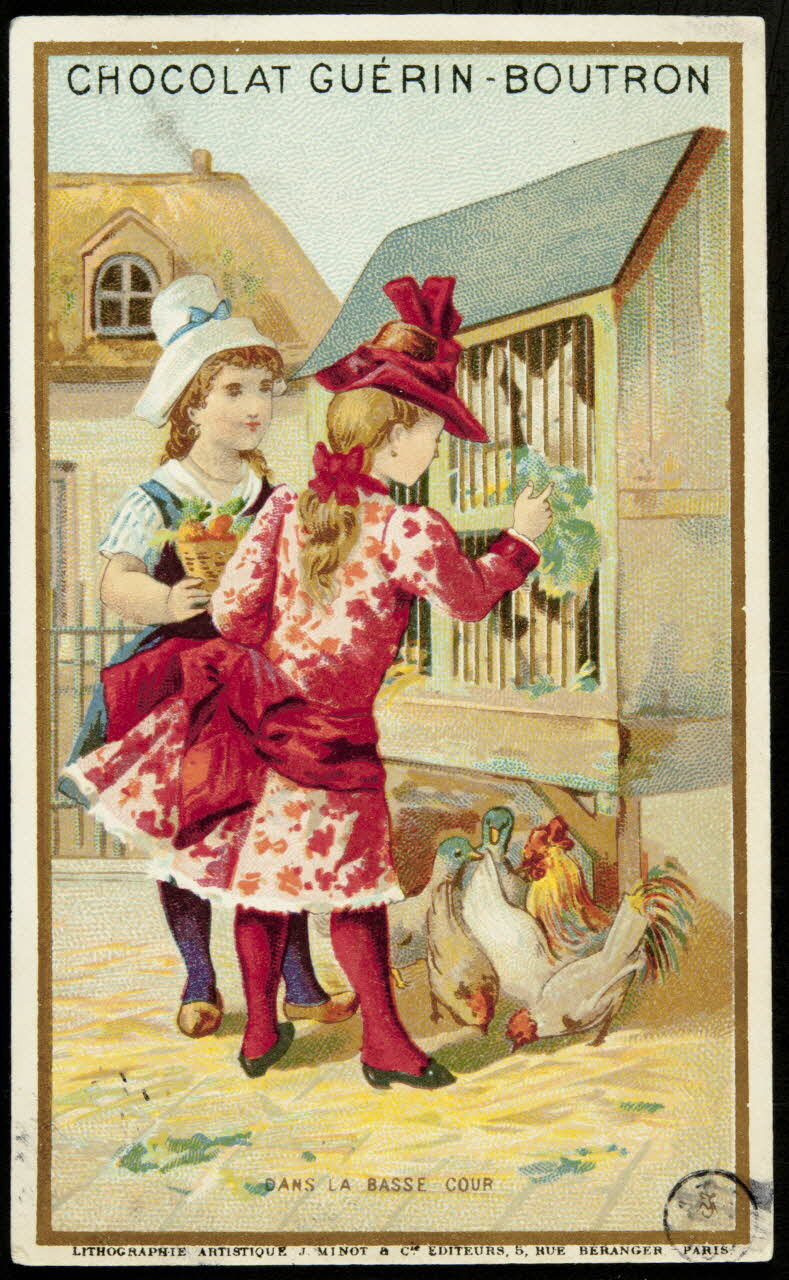 carte réclame DANS LA BASSE COUR 1942.26.52 Photo