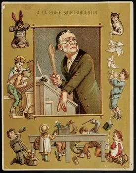 carte réclame Le maître d'école 1942.26.520 Photo