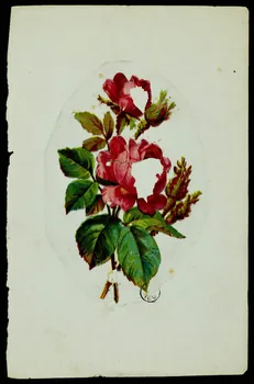 décalcomanie Bouquet de roses 1942.26.600  Photo