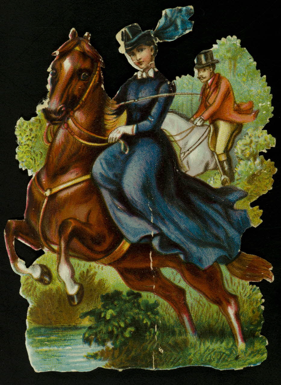 estampe Cavalière en amazone 1942.26.629 Photo