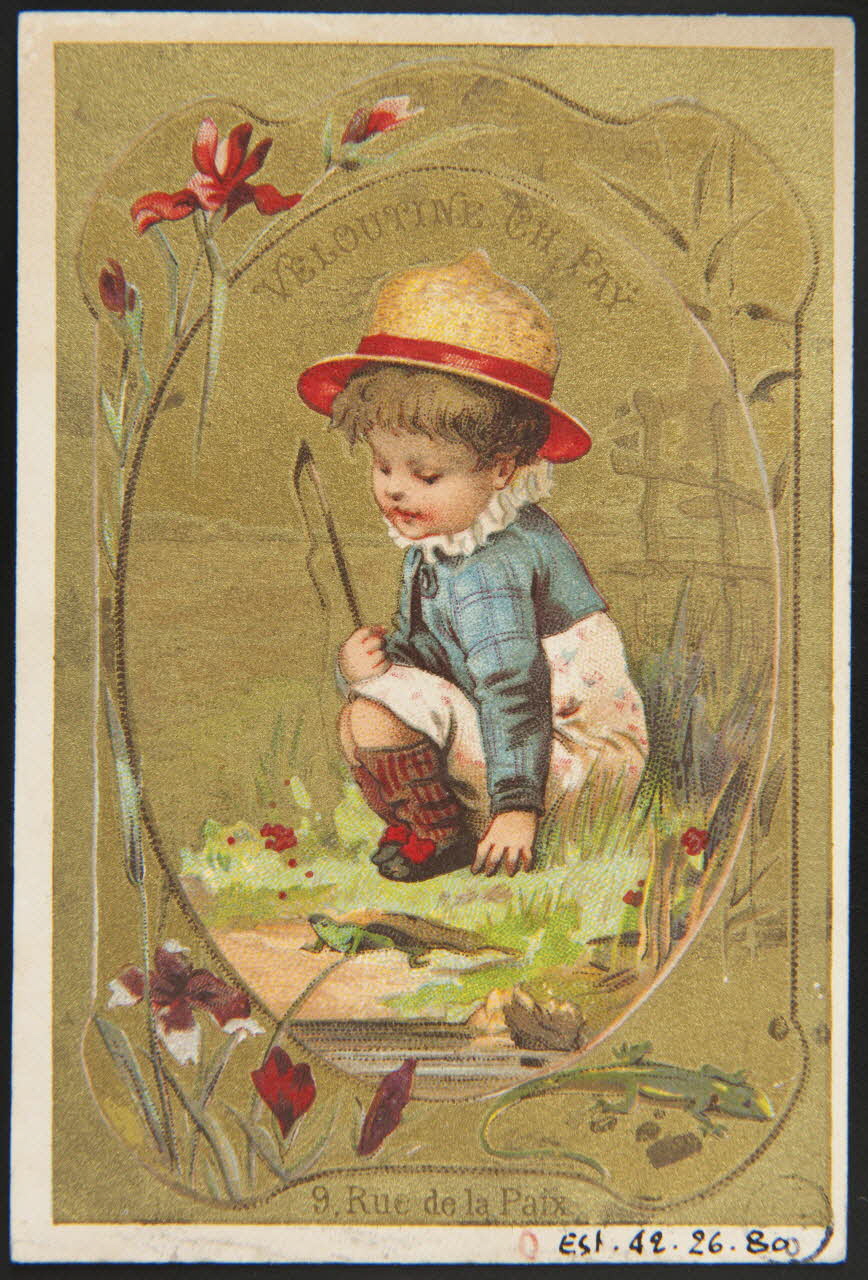 carte réclame VELOUTINE CH FAY 1942.26.80 Photo