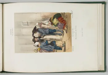 Bertrand Joannes ; Bour Charles ; Talbot (édit album Marchands de Toile Paris 1858-1859 1942.27.12 Photo