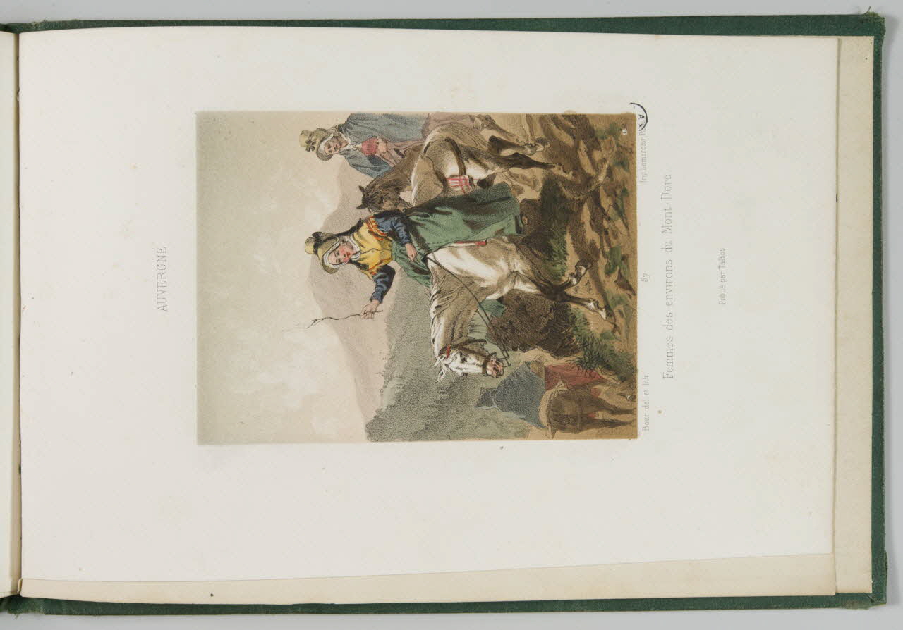 Bour Charles ; Talbot album Femmes des environs du Mont-Dore. Paris 1858-1859 1942.27.15 Photo