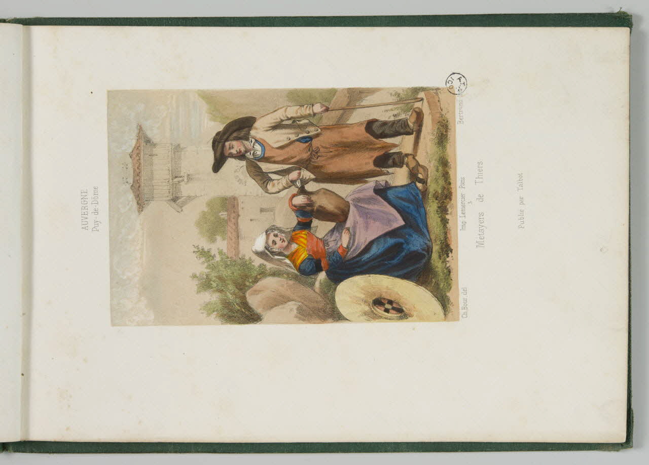Bertrand Joannes ; Bour Charles ; Talbot (édit album Métayers de Thiers. Paris 1858-1859 1942.27.2 Photo