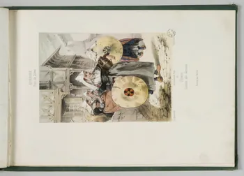Bertrand Joannes ; Bour Charles ; Talbot (édit album Thiers.  Laitière des Garniers. Paris 1858-1859 1942.27.5 Photo