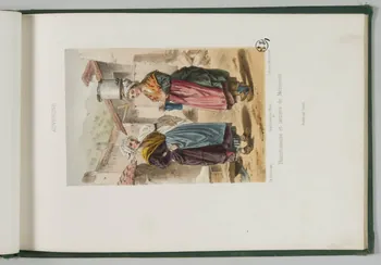Bertrand Joannes ; Bour Charles ; Talbot (édit album Blanchisseuse et laitière de Nohanent. Paris 1858-1859 1942.27.9 Photo