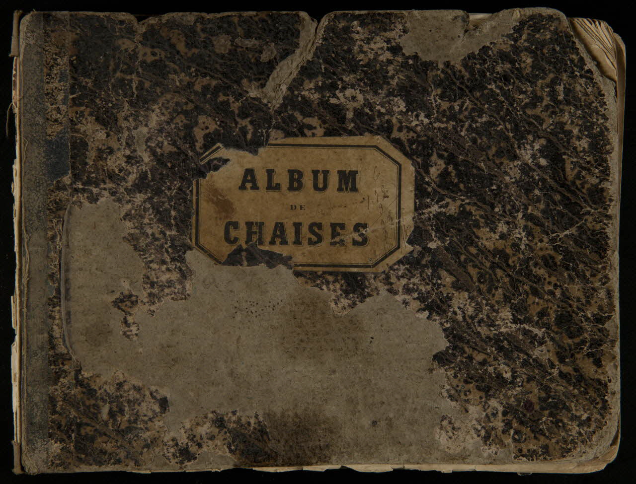 album ALBUM  DE  CHAISES 1884-1885 1942.28.1-27 Photo