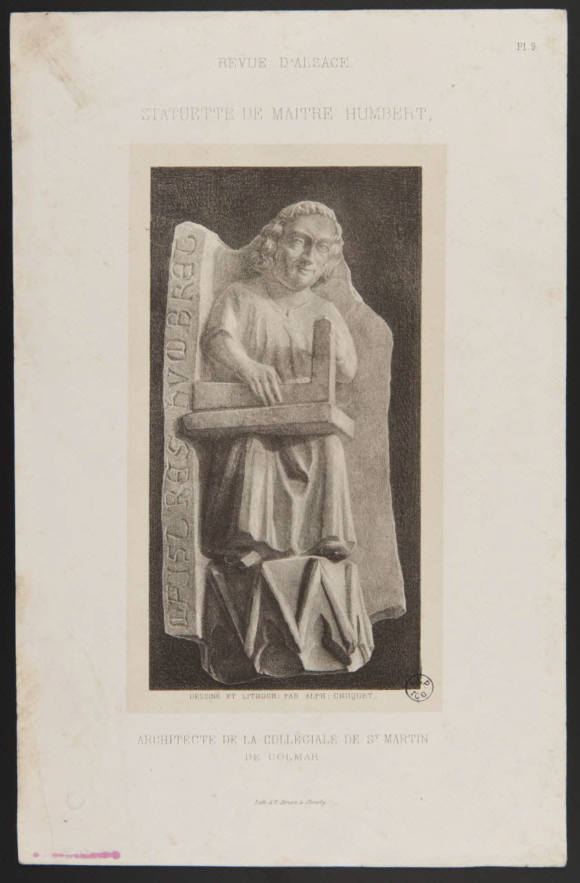 estampe STATUETTE DE MAITRE HUMBERT 1942.3.108 Photo