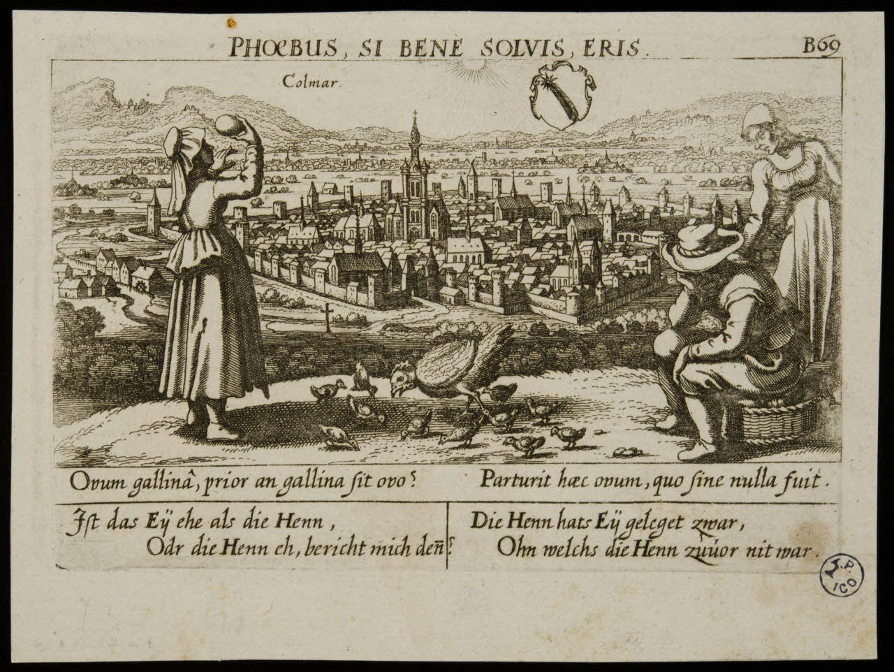 estampe PHOEBUS, SI BENE SOLVIS, ERIS. 1942.3.44 Photo