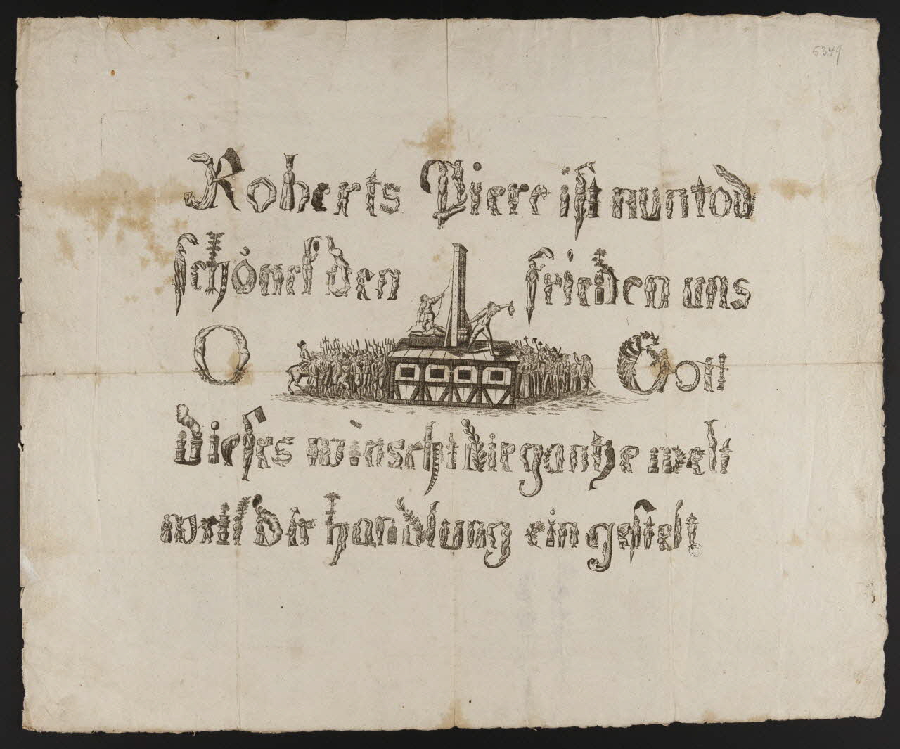 estampe Exécution 1942.3.92 Photo