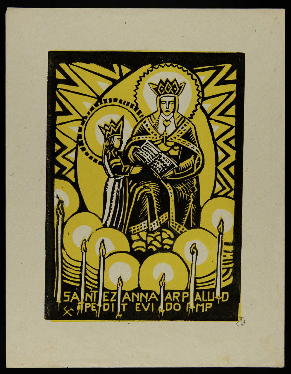 estampe SANTEZ ANNA ARPALUD  PEDIT EVI DO MP 1942.4.1 Photo