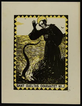 estampe SANT GUELTAS GOARANTET NI...! 1942.4.5 Photo
