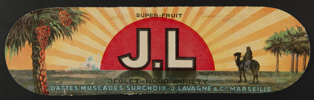étiquette SUPER-FRUIT  J.L 1942.5.9 Photo