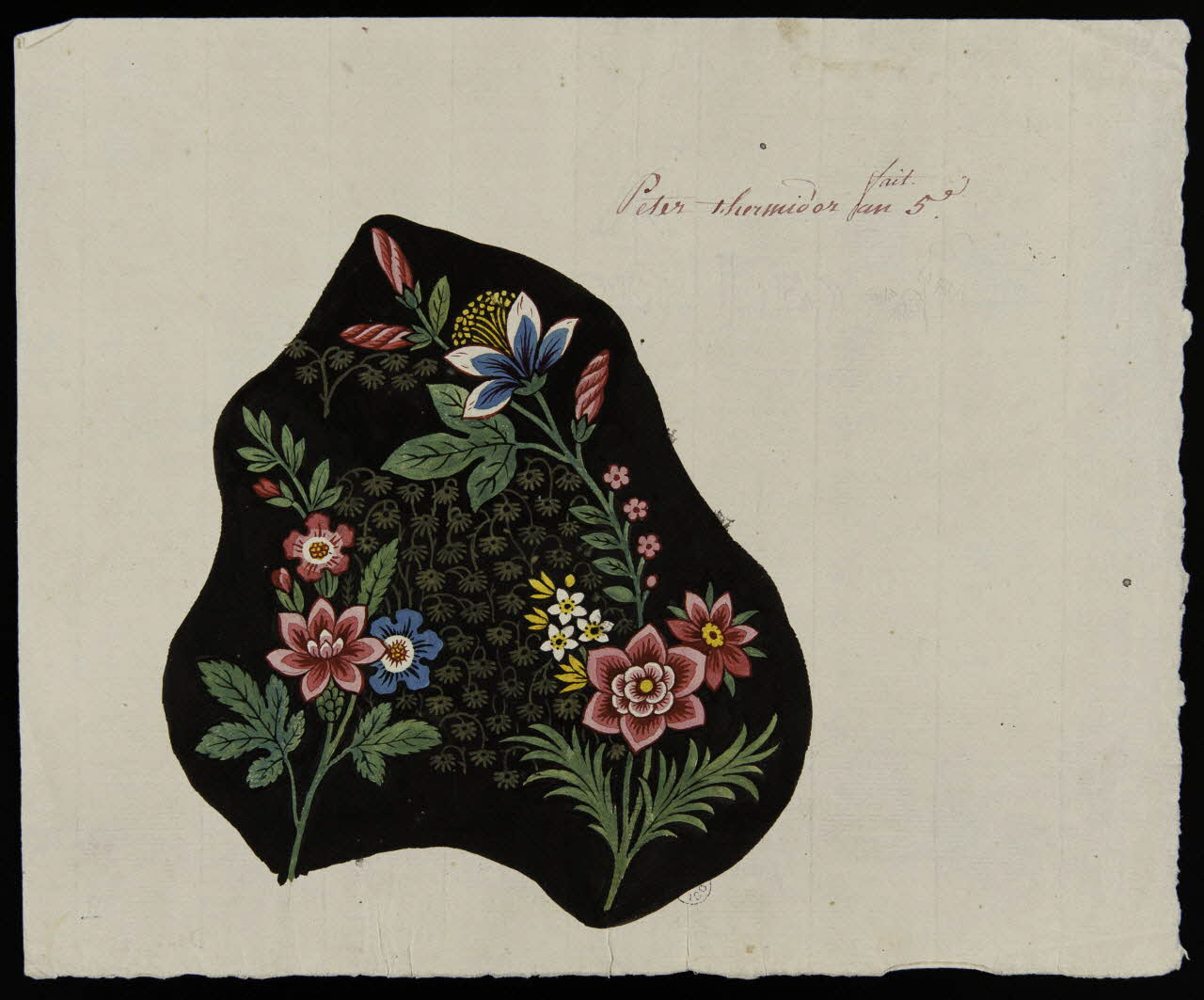 Peter dessin carton de tissu 1797 1943.1.2 Photo