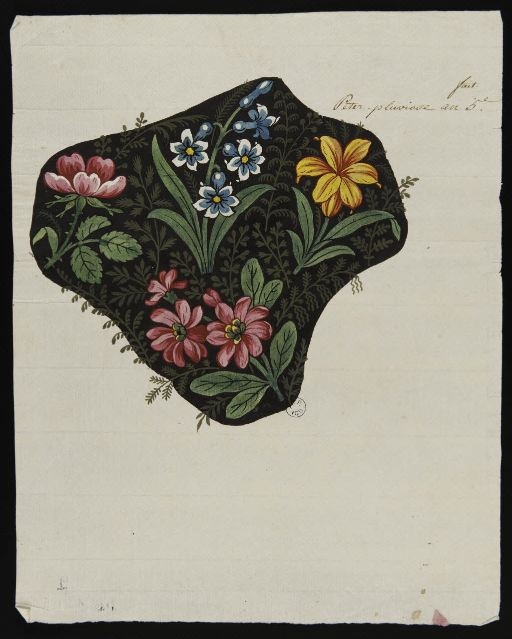 Peter dessin carton de tissu 1797 1943.1.5 Photo
