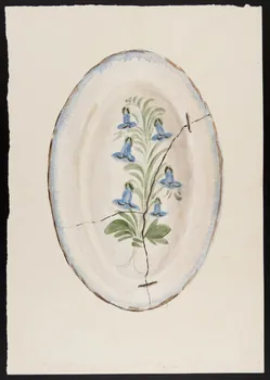Jacques Pasquet dessin Décor de plat 1943 1943.15.3  Photo