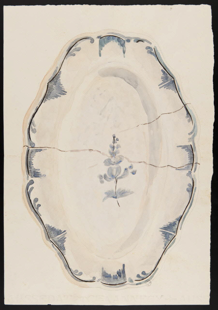 Jacques Pasquet dessin Plat 1943 1943.15.4 Photo