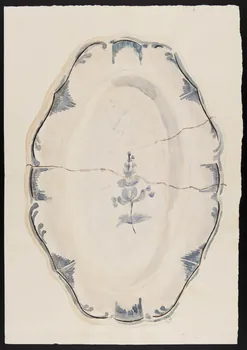 Jacques Pasquet dessin Plat 1943 1943.15.4  Photo