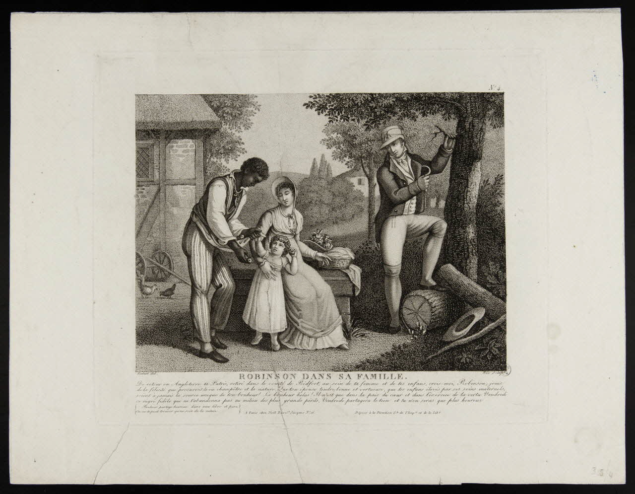 estampe ROBINSON DANS SA FAMILLE. 1943.16.12 Photo