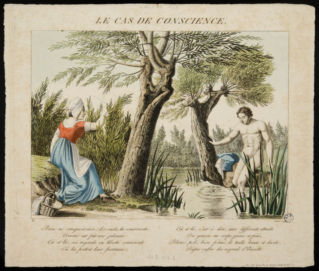 estampe LE CAS DE CONSCIENCE. 1943.16.147 Photo