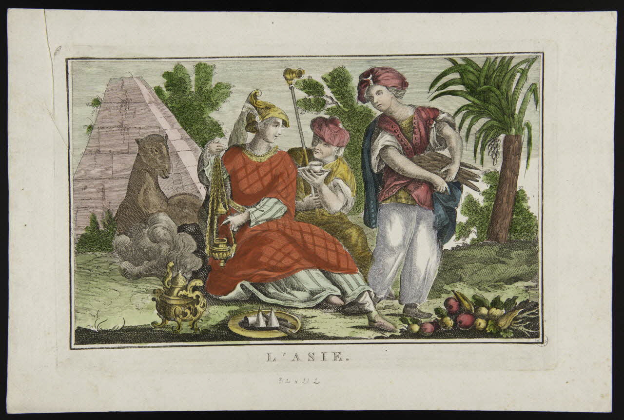 estampe L'ASIE. 1943.16.166 Photo